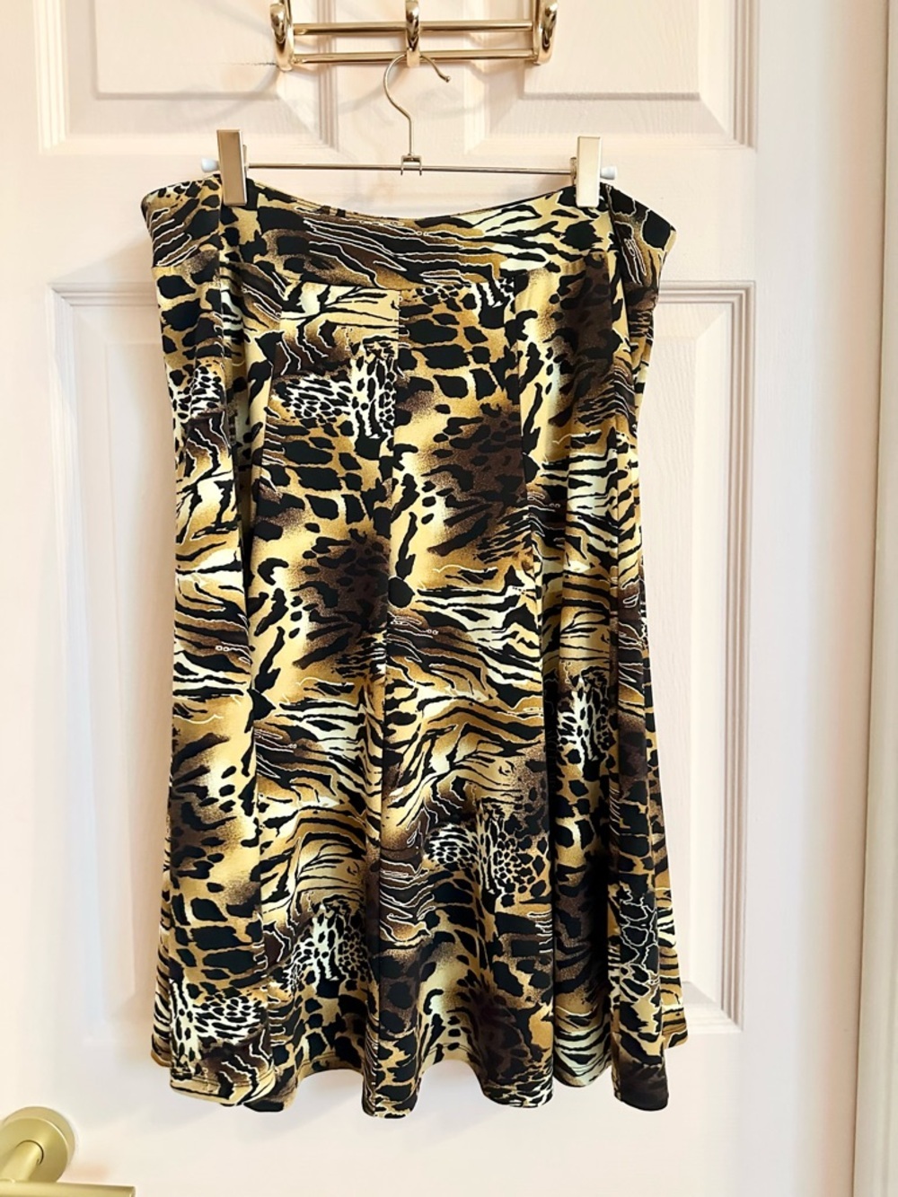 Animal print grace elements skirt